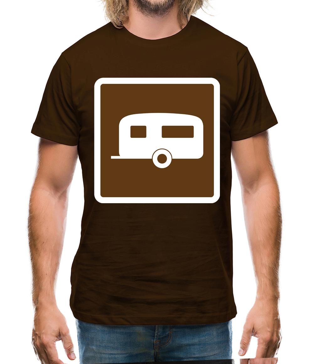Caravan Sign Mens T-Shirt