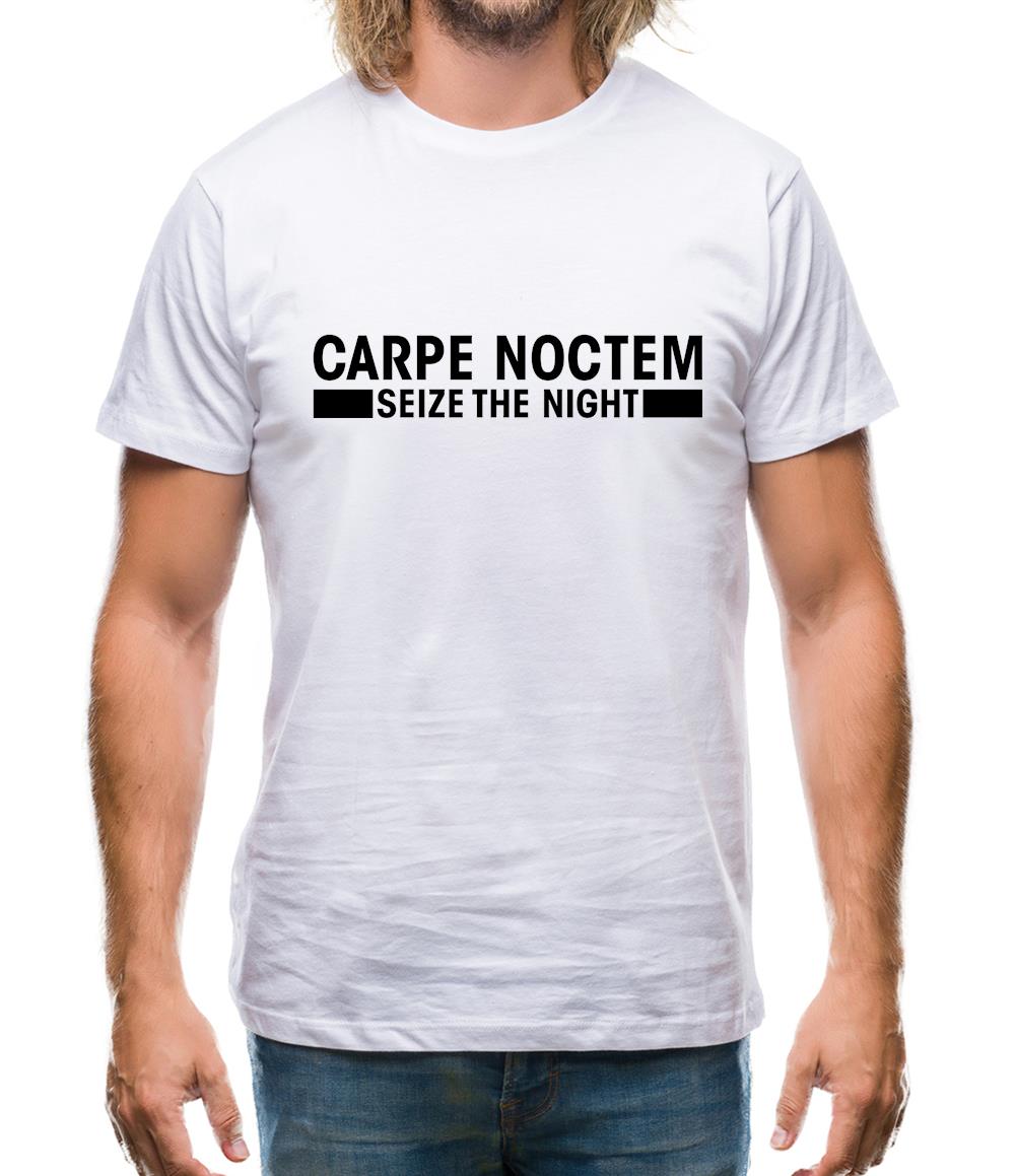 Carpe Noctem (Seize The Night) Mens T-Shirt