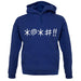 Swear Symbols unisex hoodie