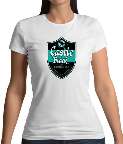 Castle Black Ale Womens T-Shirt