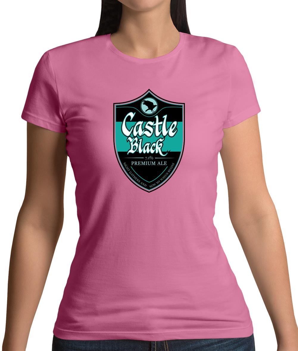 Castle Black Ale Womens T-Shirt