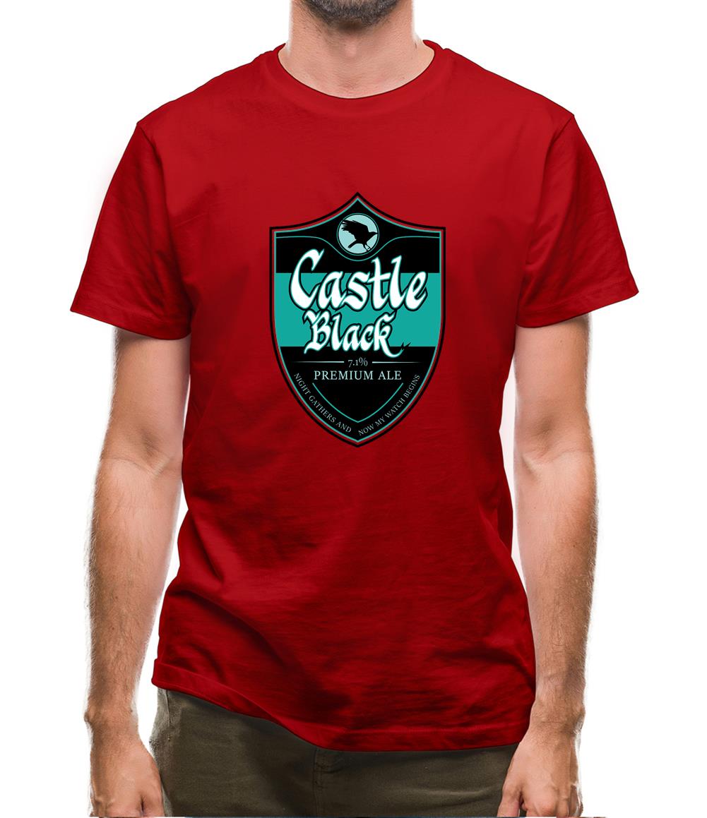 Castle Black Ale Mens T-Shirt