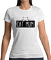 Cat Mum Womens T-Shirt