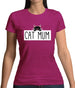 Cat Mum Womens T-Shirt