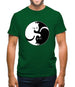 Yin Yang Cat Mens T-Shirt