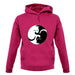 Yin Yang Cat unisex hoodie