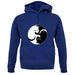 Yin Yang Cat unisex hoodie