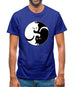 Yin Yang Cat Mens T-Shirt