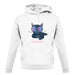 Cattitude unisex hoodie