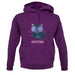 Cattitude unisex hoodie