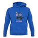 Cattitude unisex hoodie