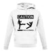 Caution This Is Sparta unisex hoodie