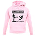 Caution This Is Sparta unisex hoodie