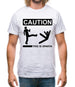 Caution This Is Sparta Mens T-Shirt