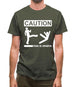 Caution This Is Sparta Mens T-Shirt