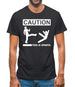 Caution This Is Sparta Mens T-Shirt