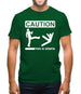 Caution This Is Sparta Mens T-Shirt