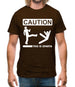 Caution This Is Sparta Mens T-Shirt