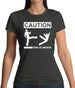 Caution This Is Sparta Womens T-Shirt