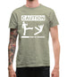 Caution This Is Sparta Mens T-Shirt