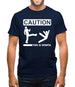 Caution This Is Sparta Mens T-Shirt