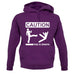 Caution This Is Sparta unisex hoodie