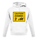 Caution Zombies Road Sign unisex hoodie