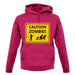 Caution Zombies Road Sign unisex hoodie