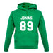 Jonas 89 Unisex Hoodie