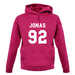 Jonas 92 Unisex Hoodie