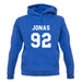 Jonas 92 Unisex Hoodie