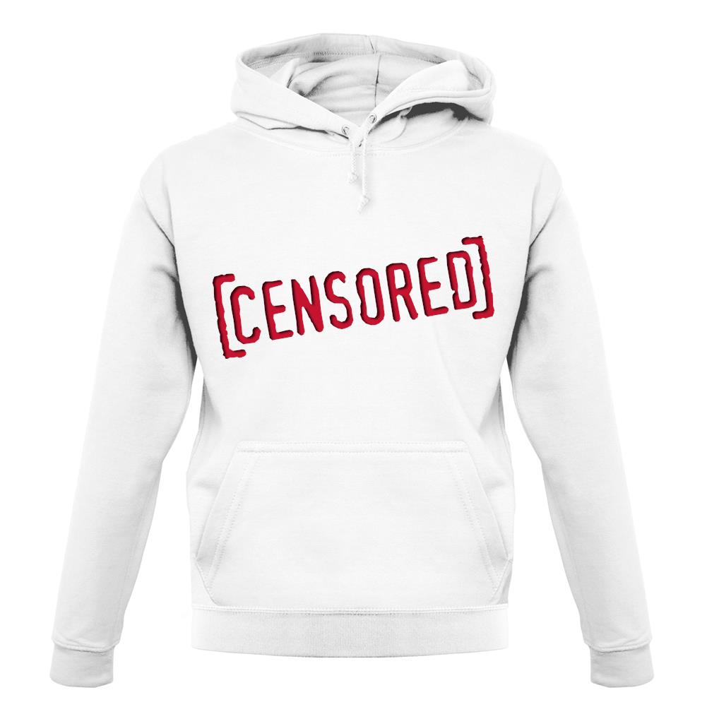 Censored unisex hoodie