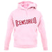 Censored unisex hoodie