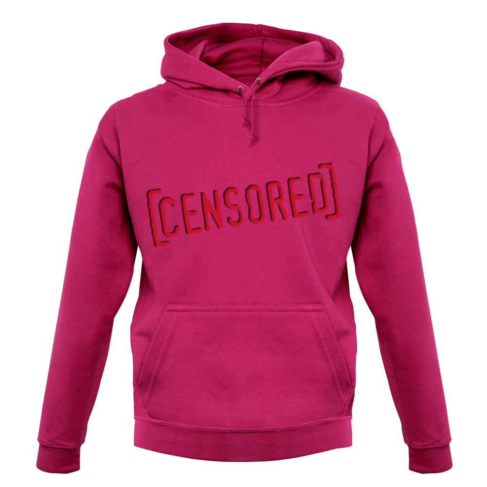 Censored unisex hoodie