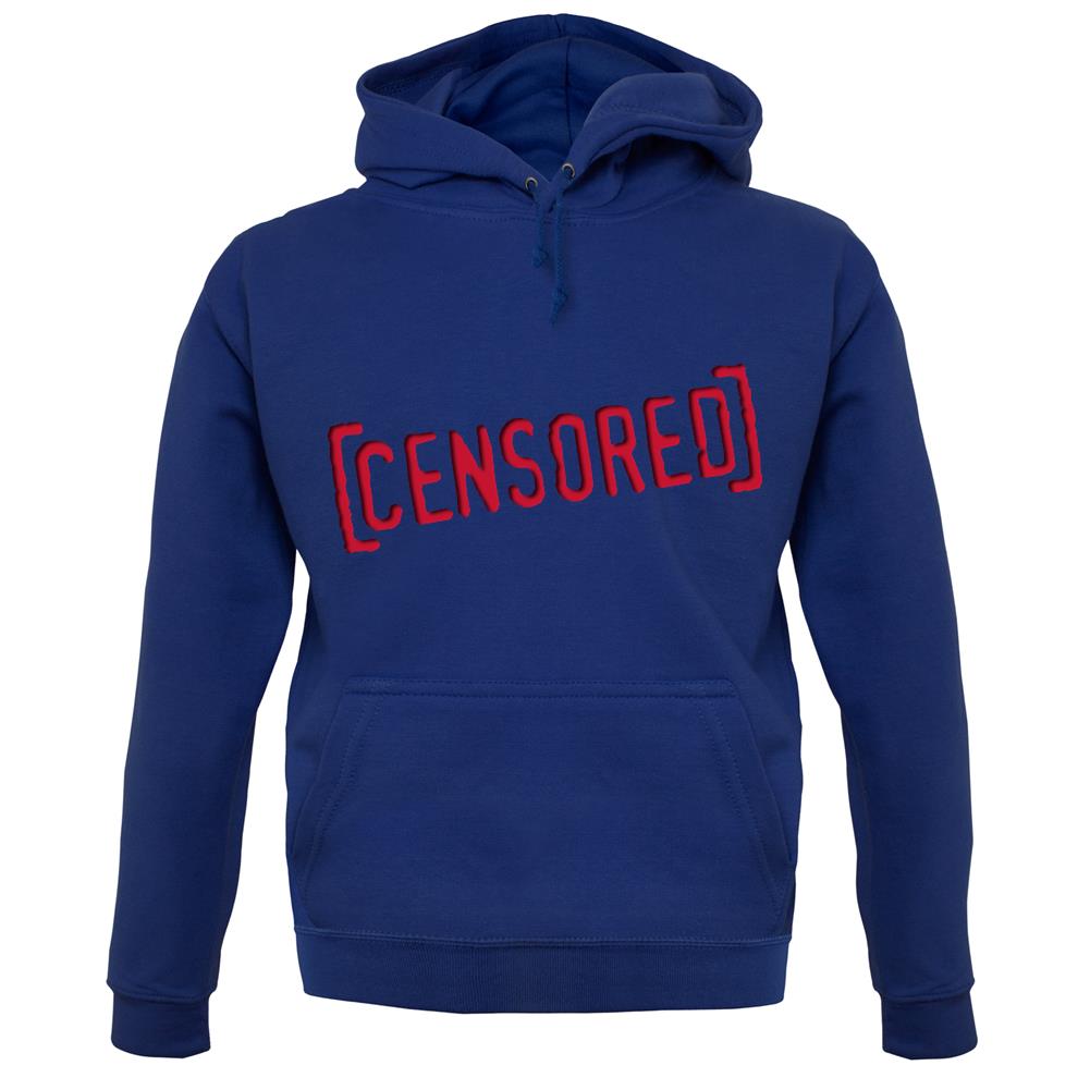 Censored unisex hoodie