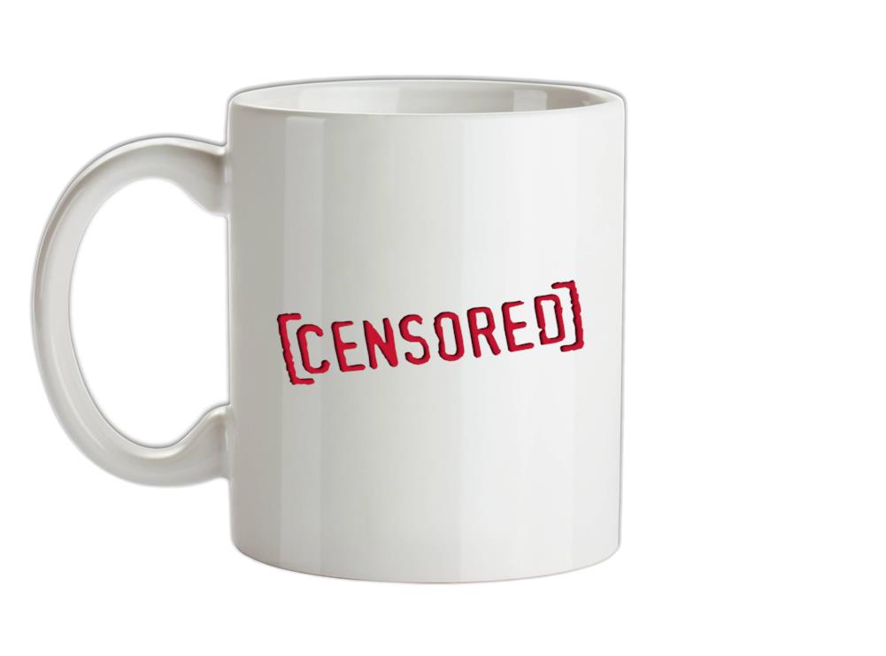 Censored Ceramic Mug