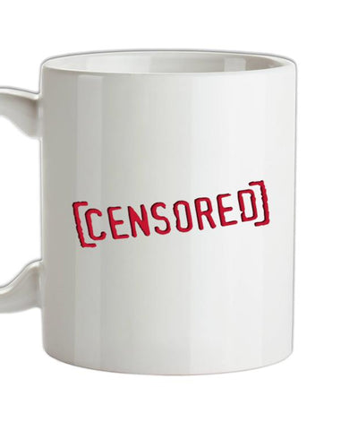 Censored Ceramic Mug