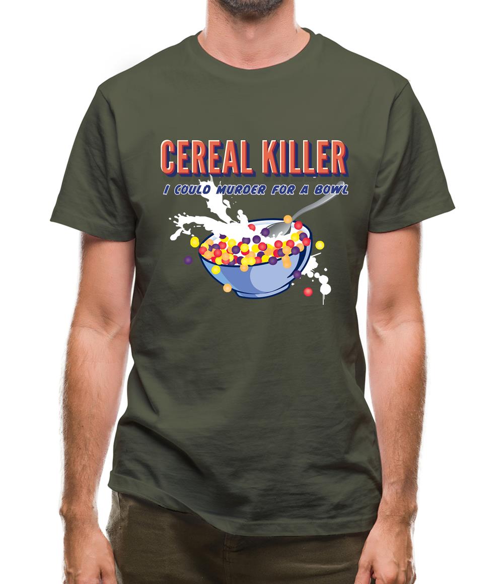 Cereal Killer Mens T-Shirt