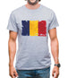 Chad Grunge Style Flag Mens T-Shirt