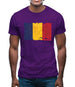 Chad Grunge Style Flag Mens T-Shirt