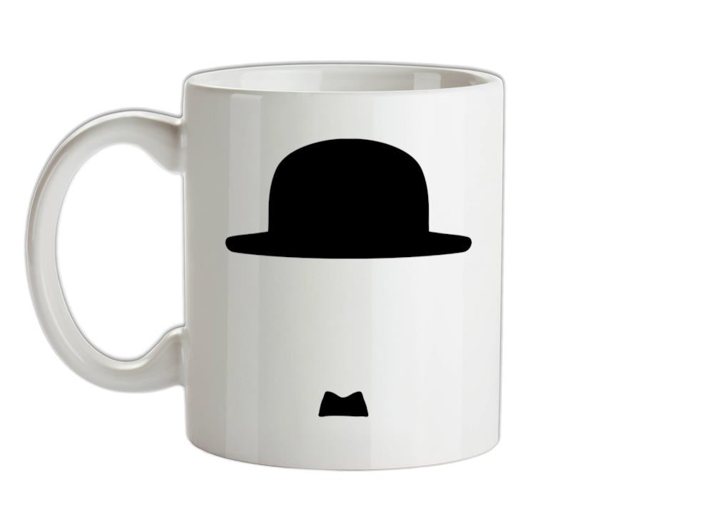 Minimalist Charlie Chaplin Ceramic Mug