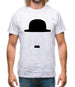 Minimalist Charlie Chaplin Mens T-Shirt