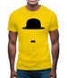 Minimalist Charlie Chaplin Mens T-Shirt