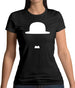 Minimalist Charlie Chaplin Womens T-Shirt