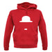 Minimalist Charlie Chaplin unisex hoodie