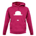 Minimalist Charlie Chaplin unisex hoodie