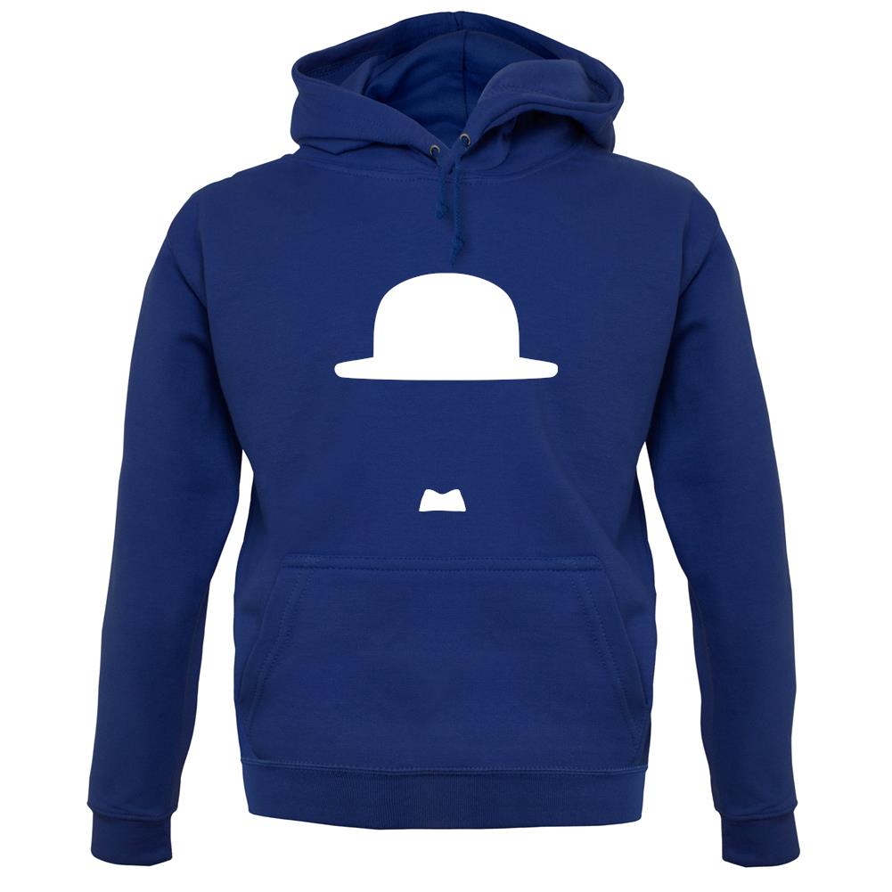 Minimalist Charlie Chaplin unisex hoodie