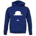 Minimalist Charlie Chaplin unisex hoodie