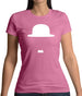 Minimalist Charlie Chaplin Womens T-Shirt