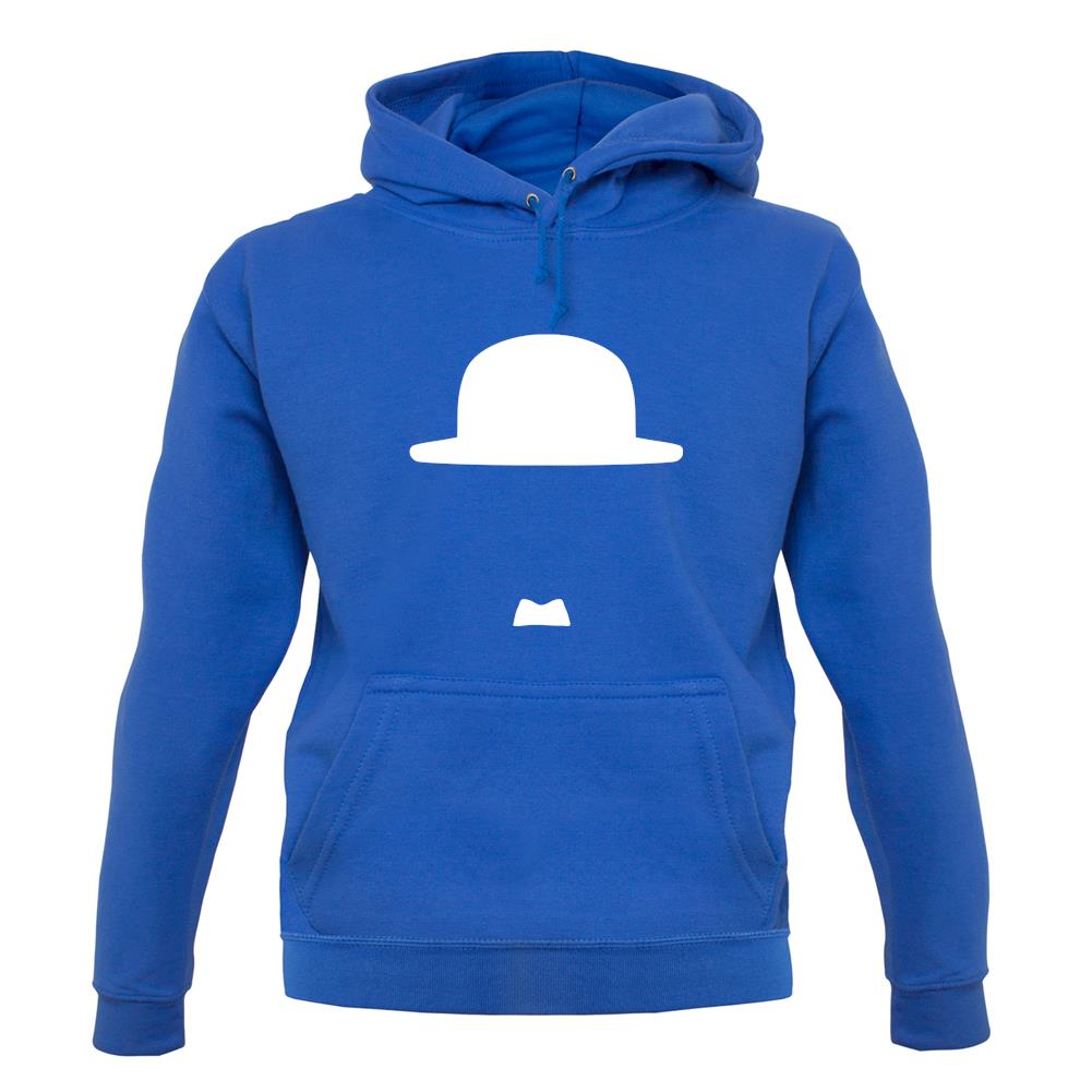 Minimalist Charlie Chaplin unisex hoodie
